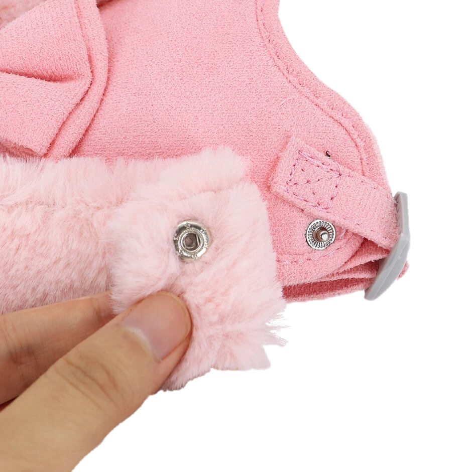 Harness Fur Trim with Lead