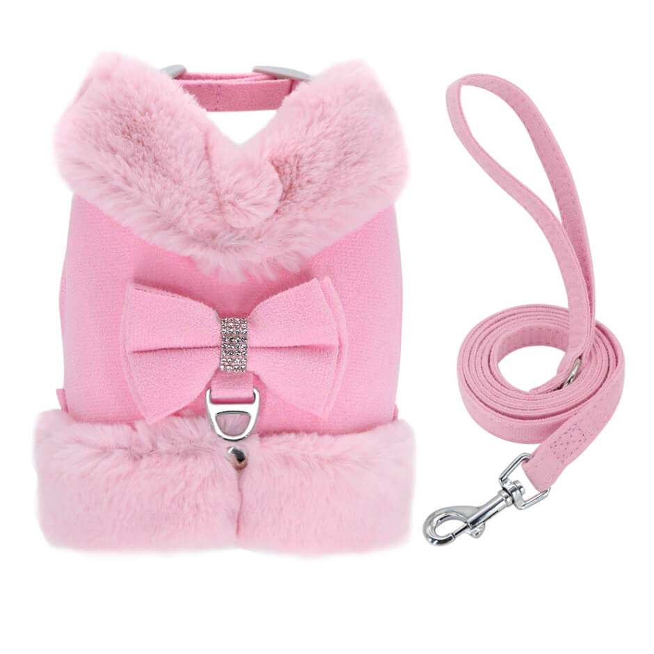 Harness Fur Trim with Lead