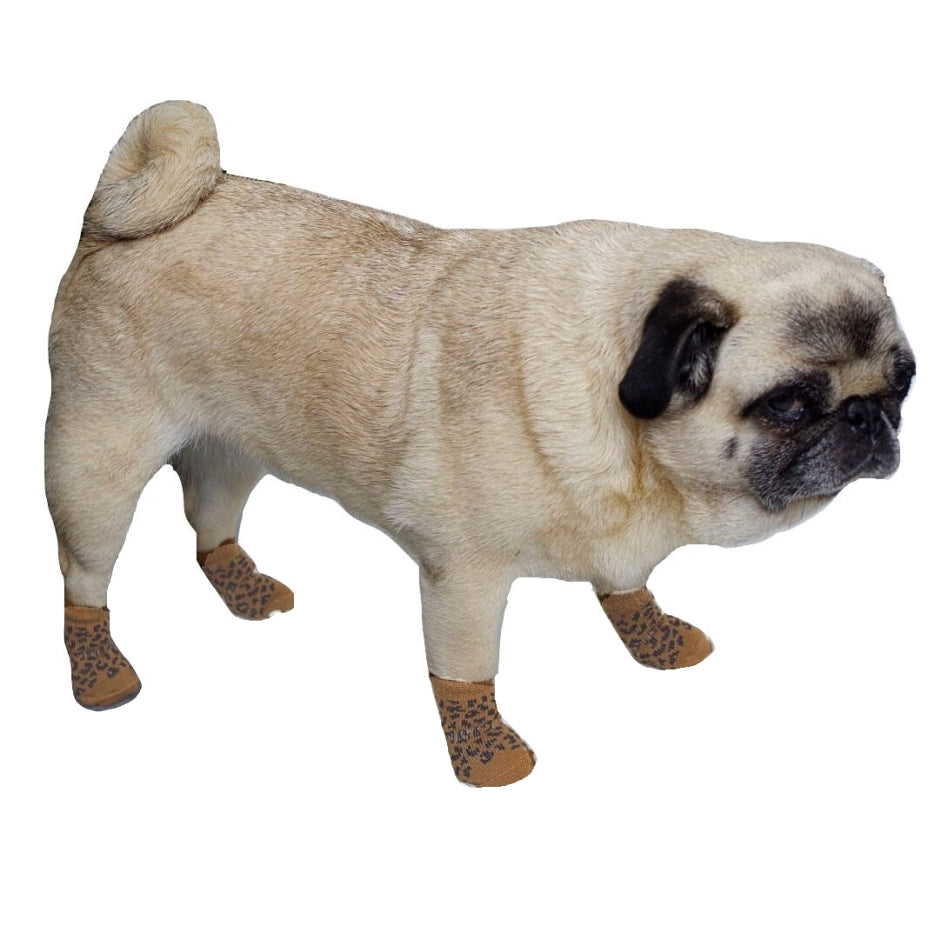 Non-Slip Socks Leopard