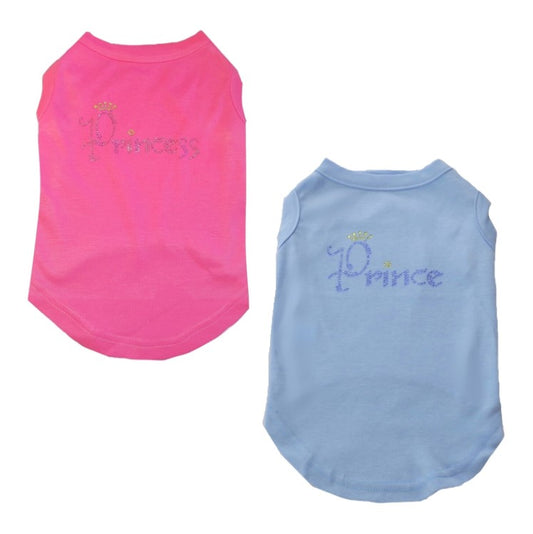 Shirt Rhinestone Prince or Princess