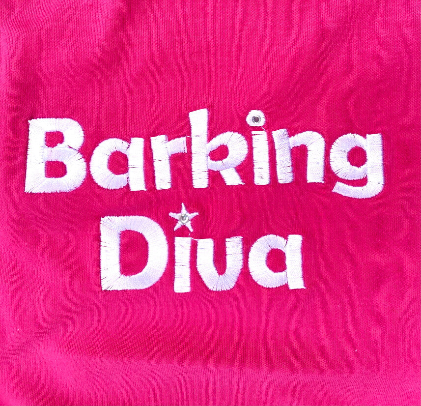 Shirt Pink Barking Diva