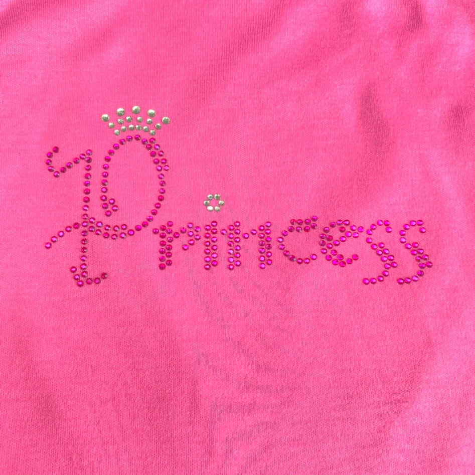 Shirt Rhinestone Prince or Princess