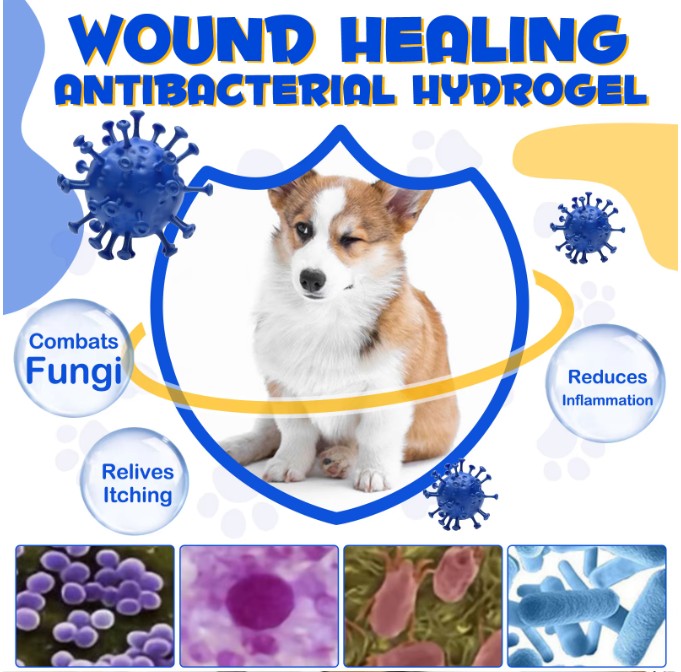 Disinfects Pet Wound Care Spray