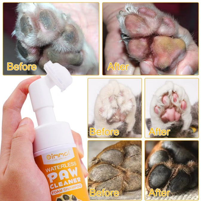 Waterless Foam Paw Cleaner