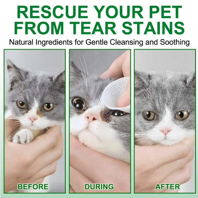 Hypoallergenic Pet Eye Wipes