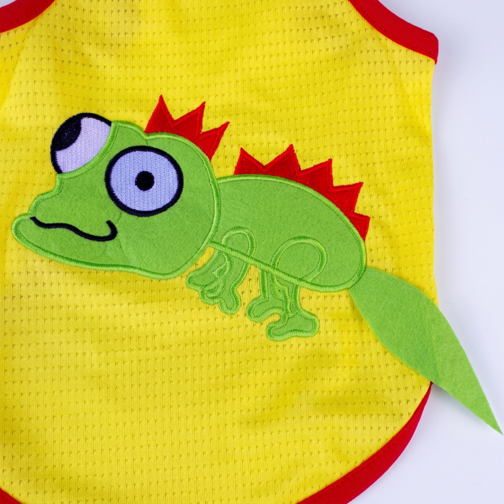 Shirt Yellow Lizard