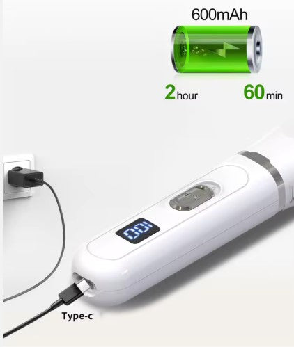 4-in-1 Clippers & Nail Grinder USB Rechargable