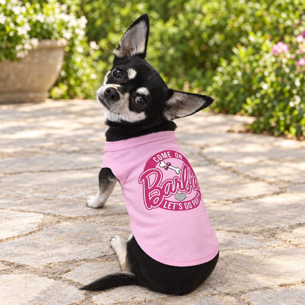 Shirt Pink Barbie Party