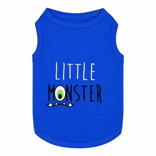 Shirt Blue Little Monster