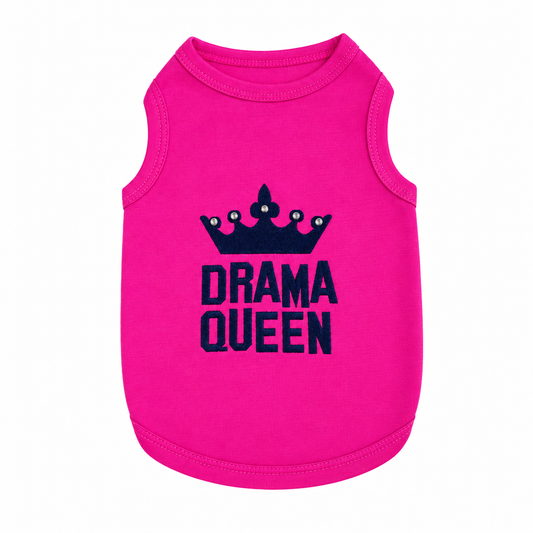 Shirt Hot Pink Rhinestone Drama Queen