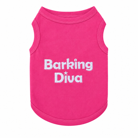 Shirt Pink Barking Diva