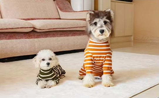 Pyjamas Jumpsuit Earthy Stripes