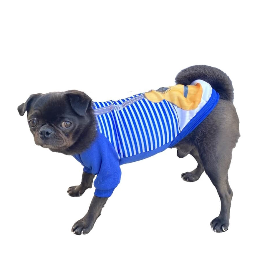 Sweater Fleece Blue Guitar