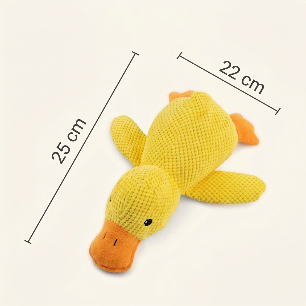 Plush Sleeping Companion Duck Toy