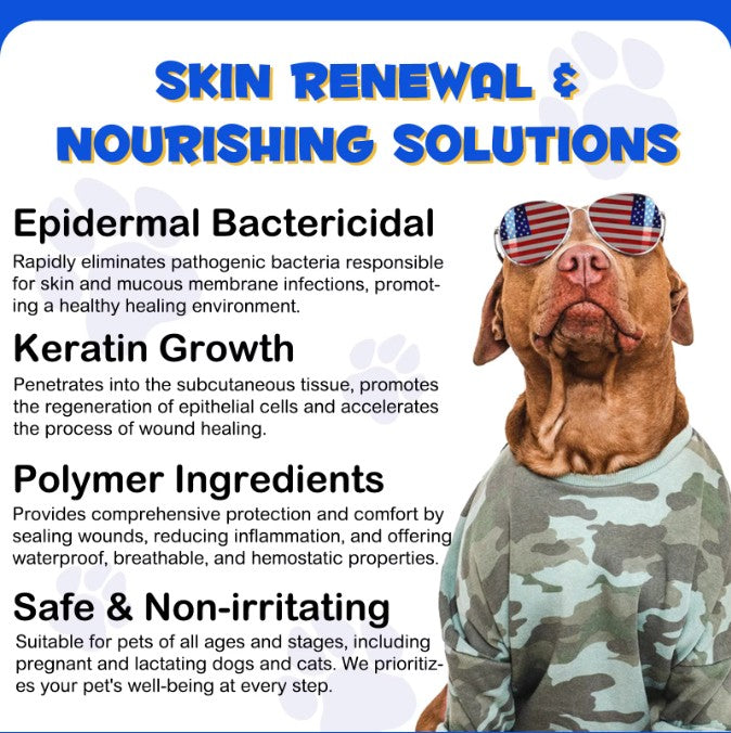 Disinfects Pet Wound Care Spray