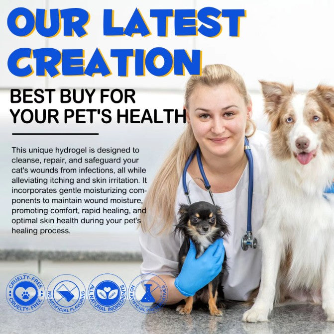 Disinfects Pet Wound Care Spray
