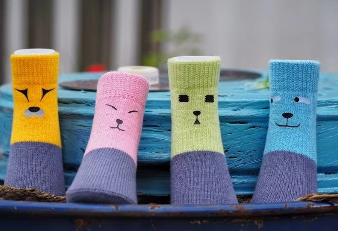 Non-slip Socks Happy Faces