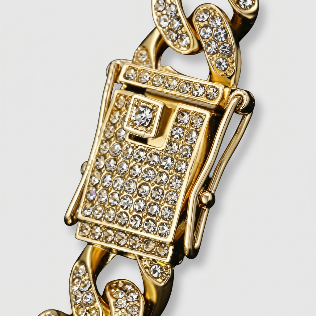 Dog Necklace Unisex Sparkling Rhinestone Chain