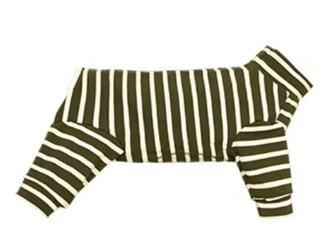 Pyjamas Jumpsuit Earthy Stripes