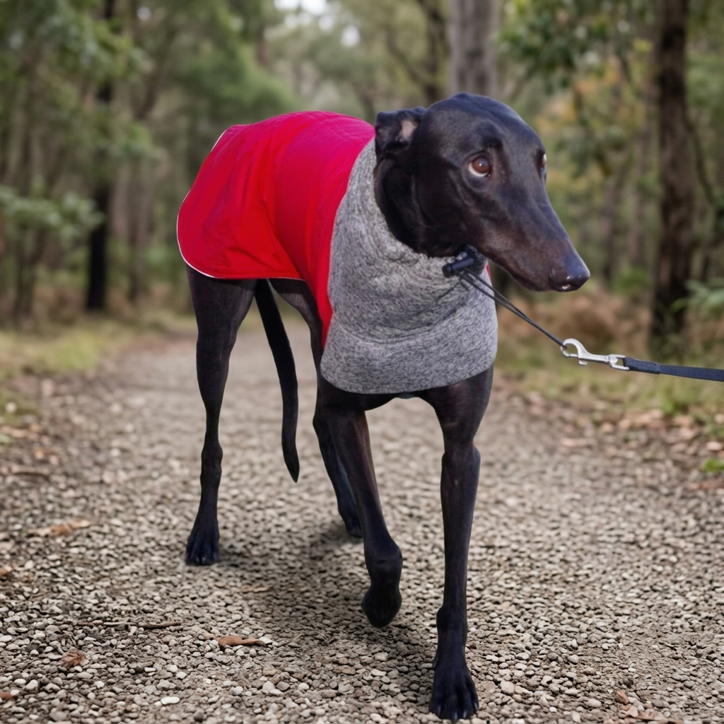Coat Greyhound Whippet Red