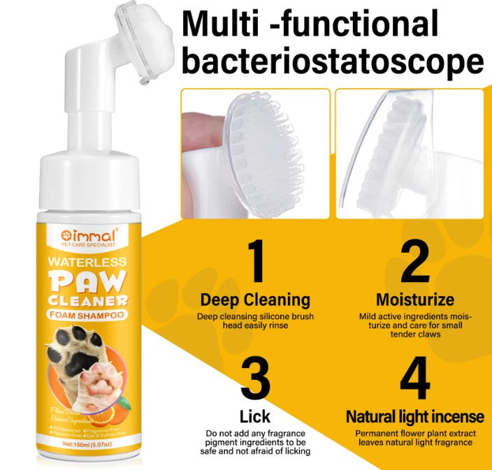 Waterless Foam Paw Cleaner