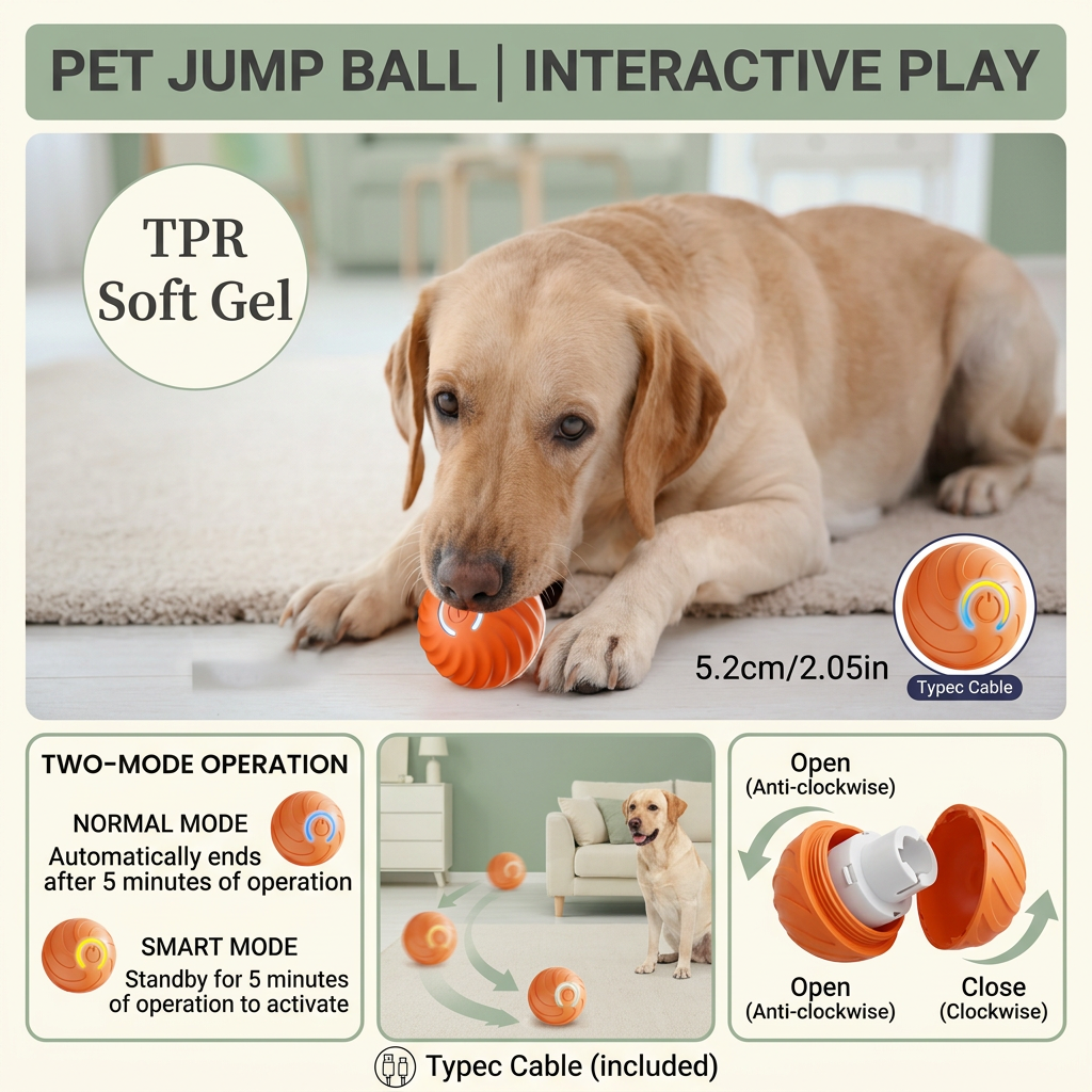 Electronic Interactive Bouncing Ball
