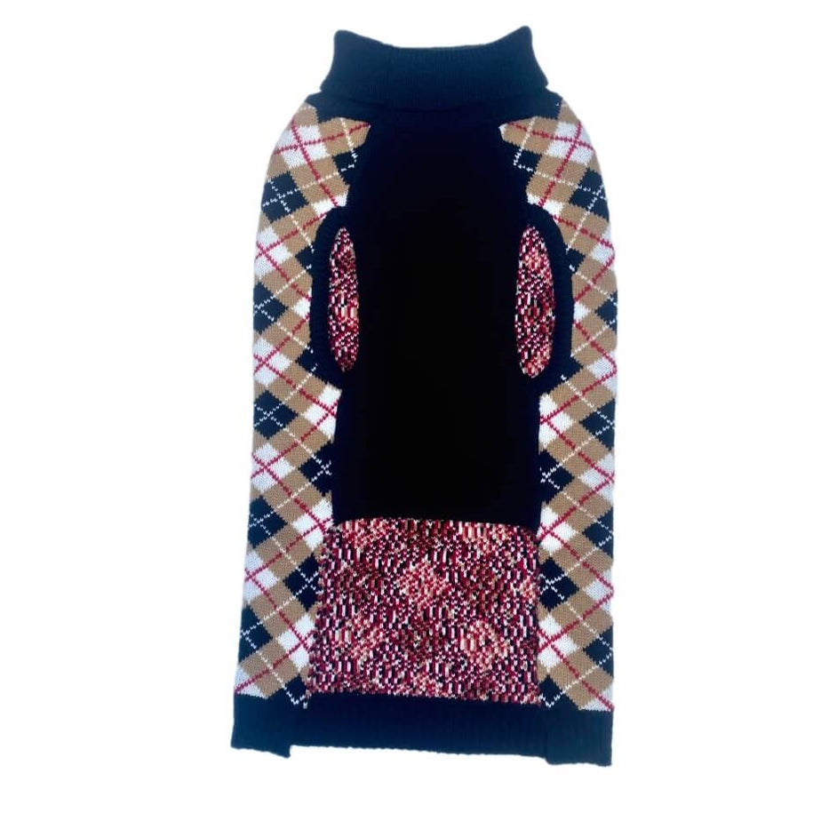 Sweater Tartan Plaid