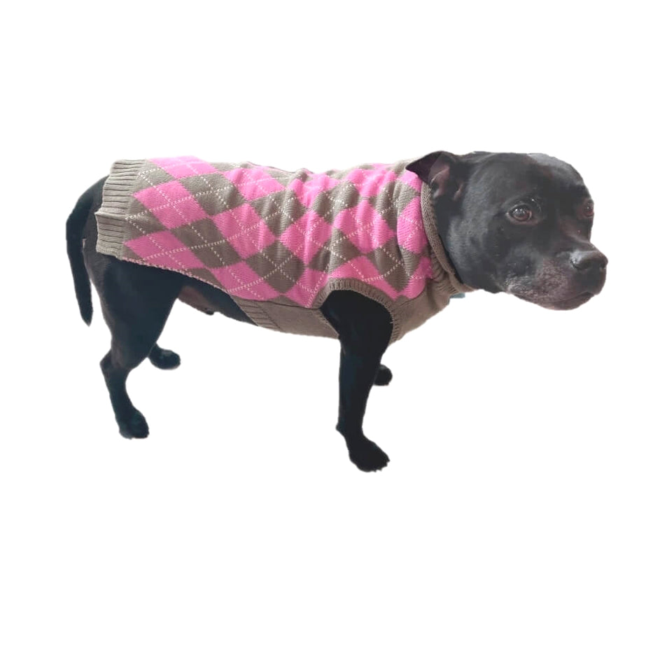 Sweater Pink Diamonds