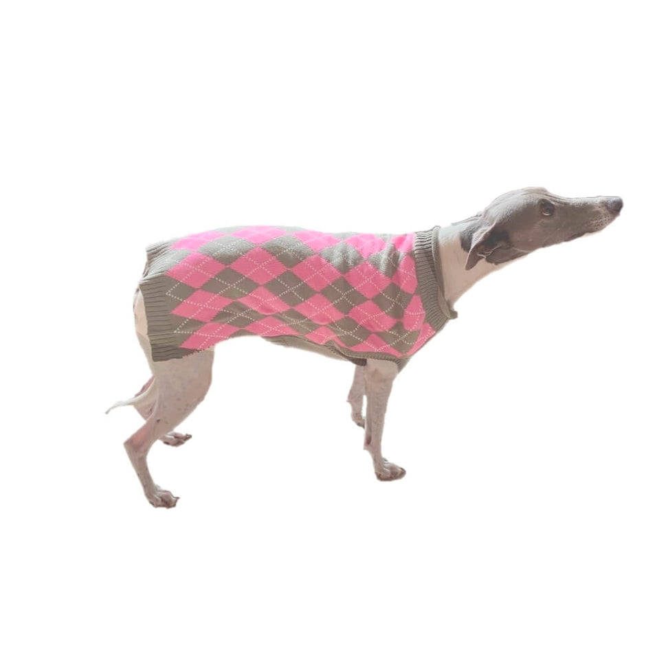 Sweater Pink Diamonds