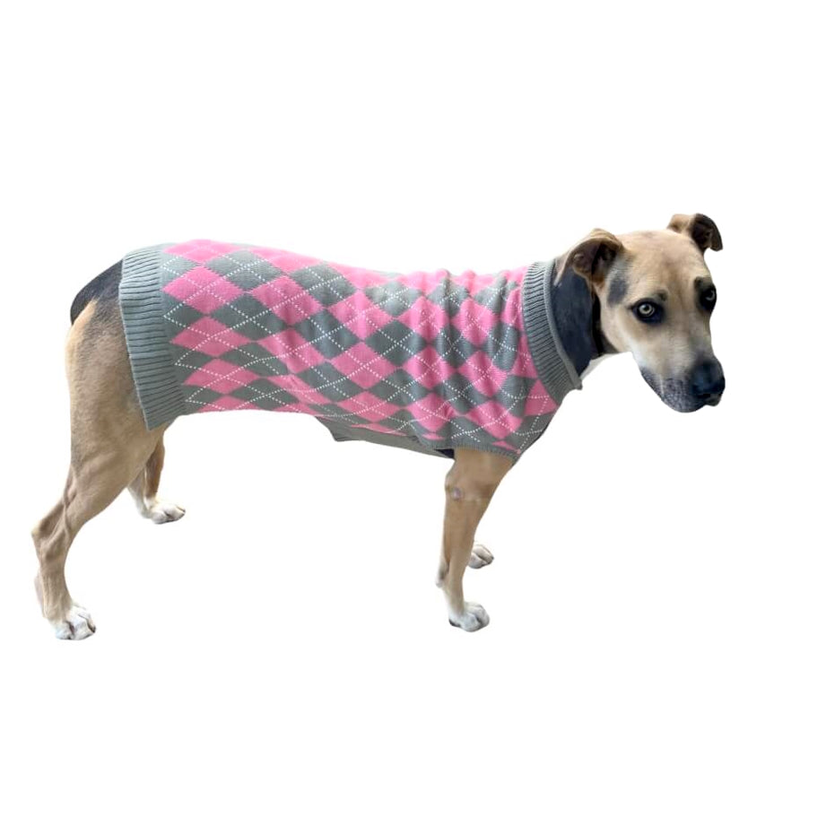 Sweater Pink Diamonds