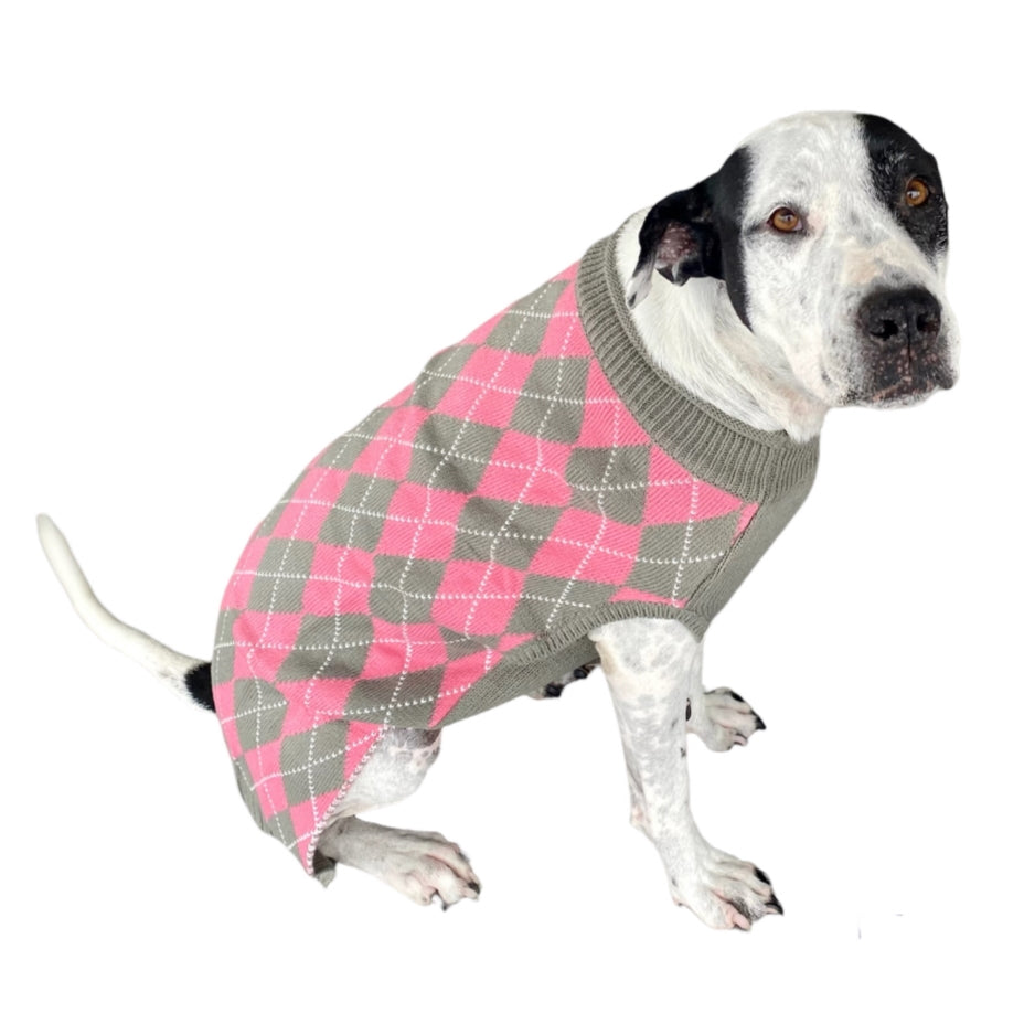 Sweater Pink Diamonds