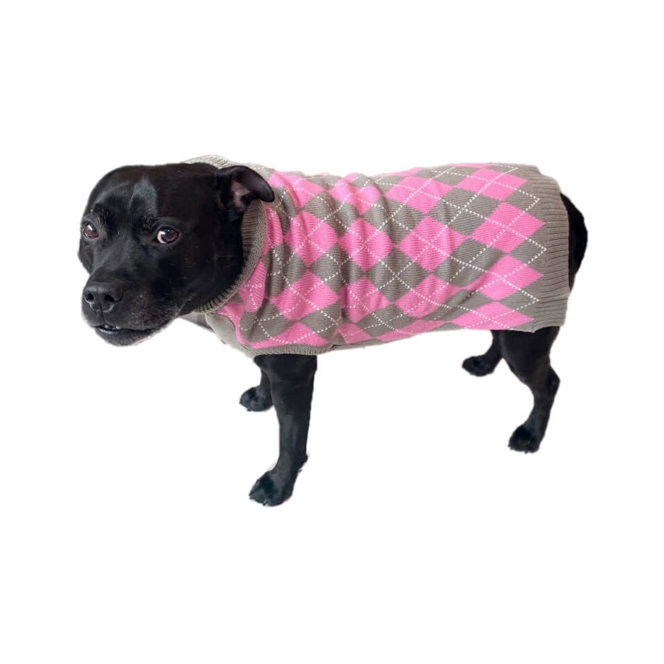 Sweater Pink Diamonds