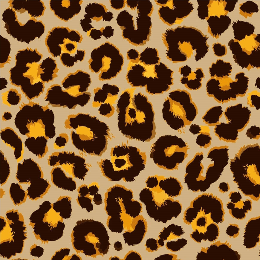 Sanitary Pants Luxury Leopard