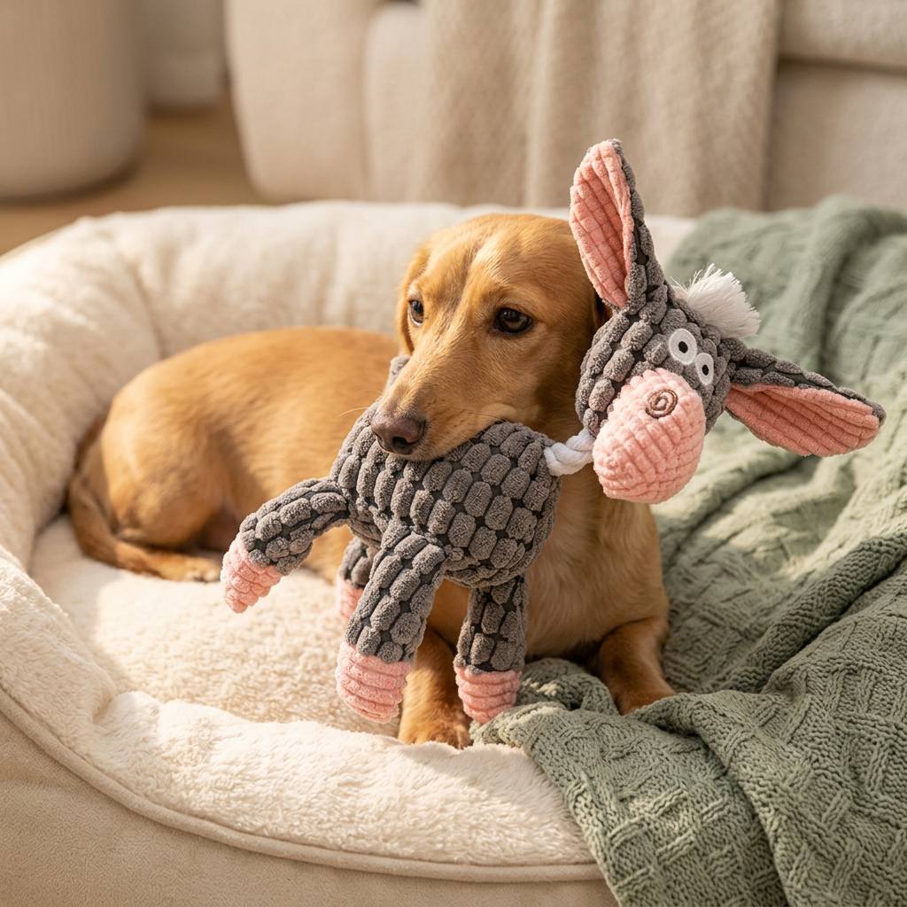 Plush Donkey Toy