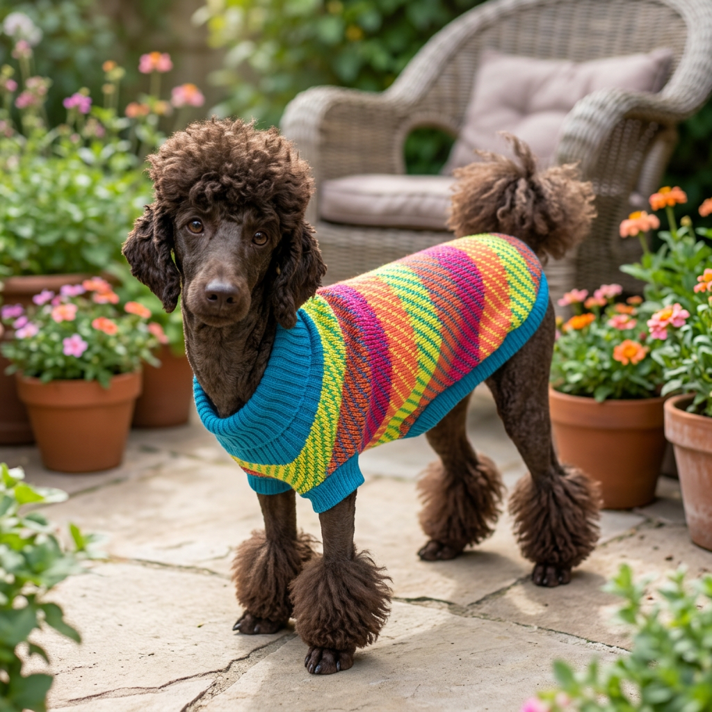 Sweater Spunky Stripes Knit