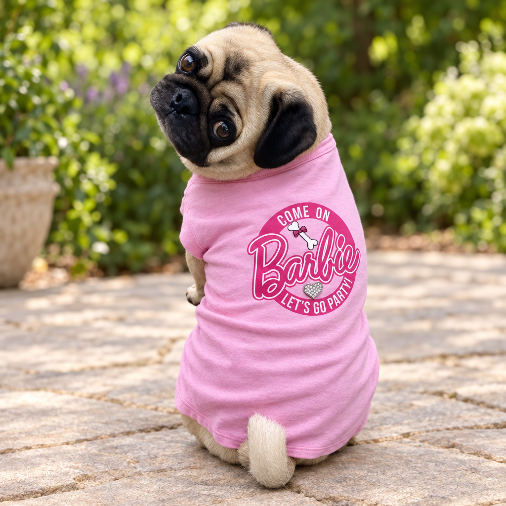 Shirt Pink Barbie Party