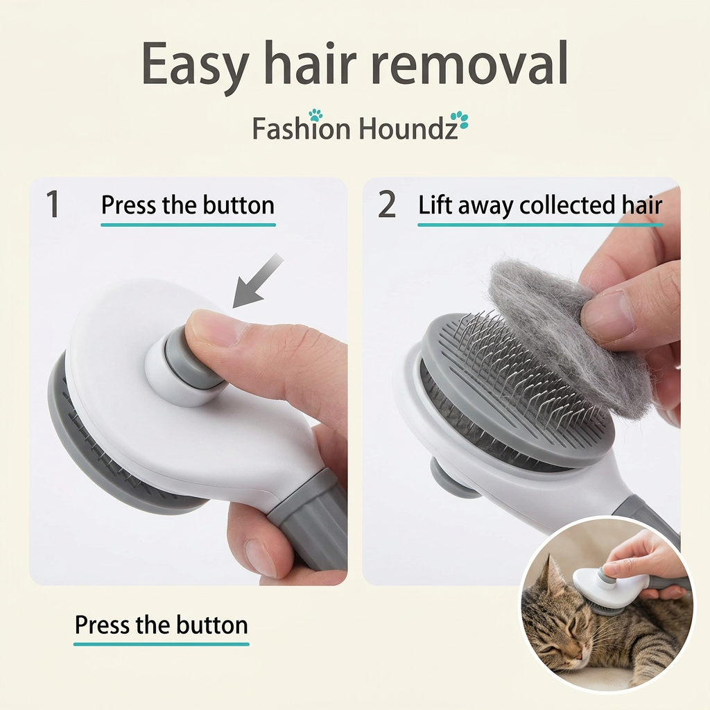 Self-cleaning Pet Brush