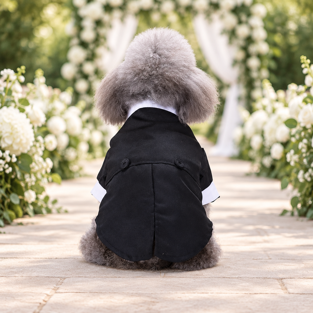 Tuxedo Black Jacket with White Shirt & Bowtie