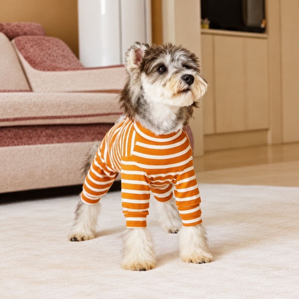 Pyjamas Jumpsuit Earthy Stripes