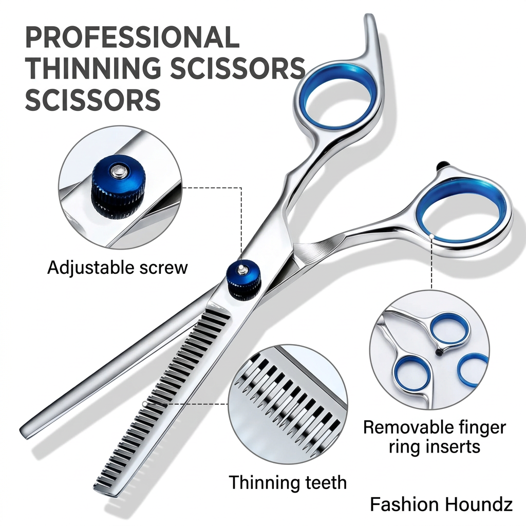 Dog Scissors & Thinning Shears Grooming Set