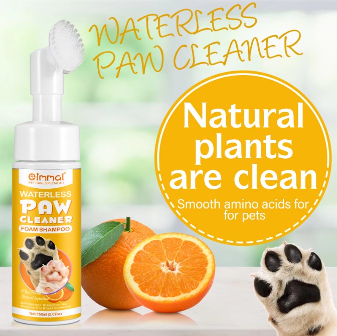 Waterless Foam Paw Cleaner