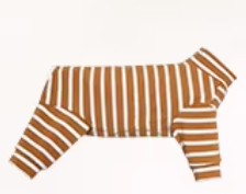 Pyjamas Jumpsuit Earthy Stripes